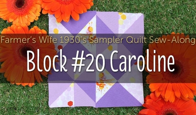 Farmer's Wife 1930's Sampler Quilt - Learn to make the blocks with Angie Wilson of GnomeAngel.com