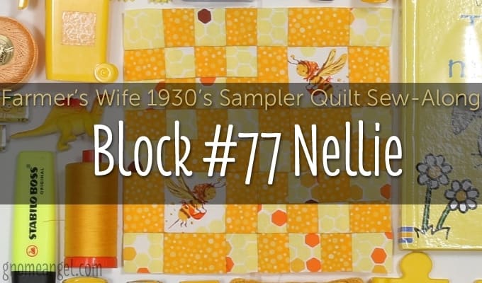 Farmer's Wife 1930's Sampler Quilt - Learn to make the blocks with Angie Wilson of GnomeAngel.com