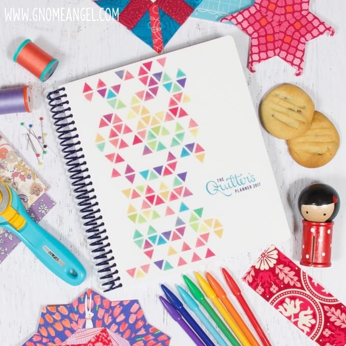52 Weeks with The Quilter's Planner - Join Angie Wilson of GnomeAngel.com in 2017 to sew all 52 block tutorials included in The Quilter's Planner. Make blocks, learn skills and win prizes - what more could you want? Find out more on www.gnomeangel.com