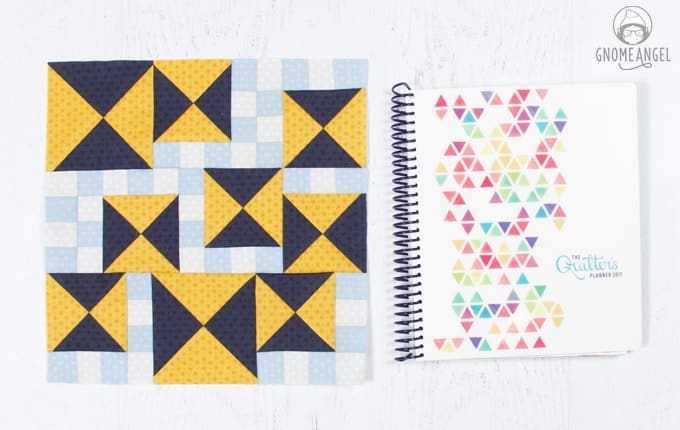 52 Weeks with The Quilter's Planner - Join Angie Wilson of GnomeAngel.com in 2017 to sew all 52 block tutorials included in The Quilter's Planner. Make blocks, learn skills and win prizes - what more could you want? Find out more on www.gnomeangel.com