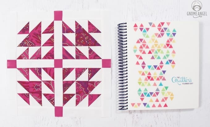 52 Weeks with The Quilter's Planner - Join Angie Wilson of GnomeAngel.com in 2017 to sew all 52 block tutorials included in The Quilter's Planner. Make blocks, learn skills and win prizes - what more could you want? Find out more on www.gnomeangel.com