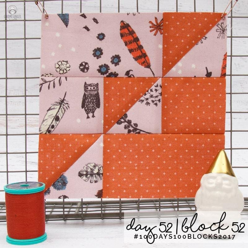 #100Days100Blocks2017 - Angie Wilson's version of Tula Pink's City Sampler using all Cotton + Steel Fabrics combined with Cotton + Steel Sulky Thread. See more www.GnomeAngel.com