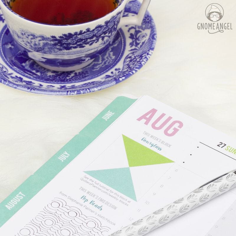 52 Weeks with The Quilter's Planner - Join Angie Wilson of GnomeAngel.com in 2017 to sew all 52 block tutorials included in The Quilter's Planner. Make blocks, learn skills and win prizes - what more could you want? Find out more on www.gnomeangel.com