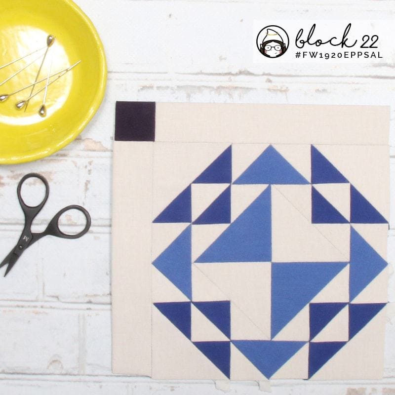 Farmer’s Wife 1920’s Sew-along: Block 22 – Corn and Beans