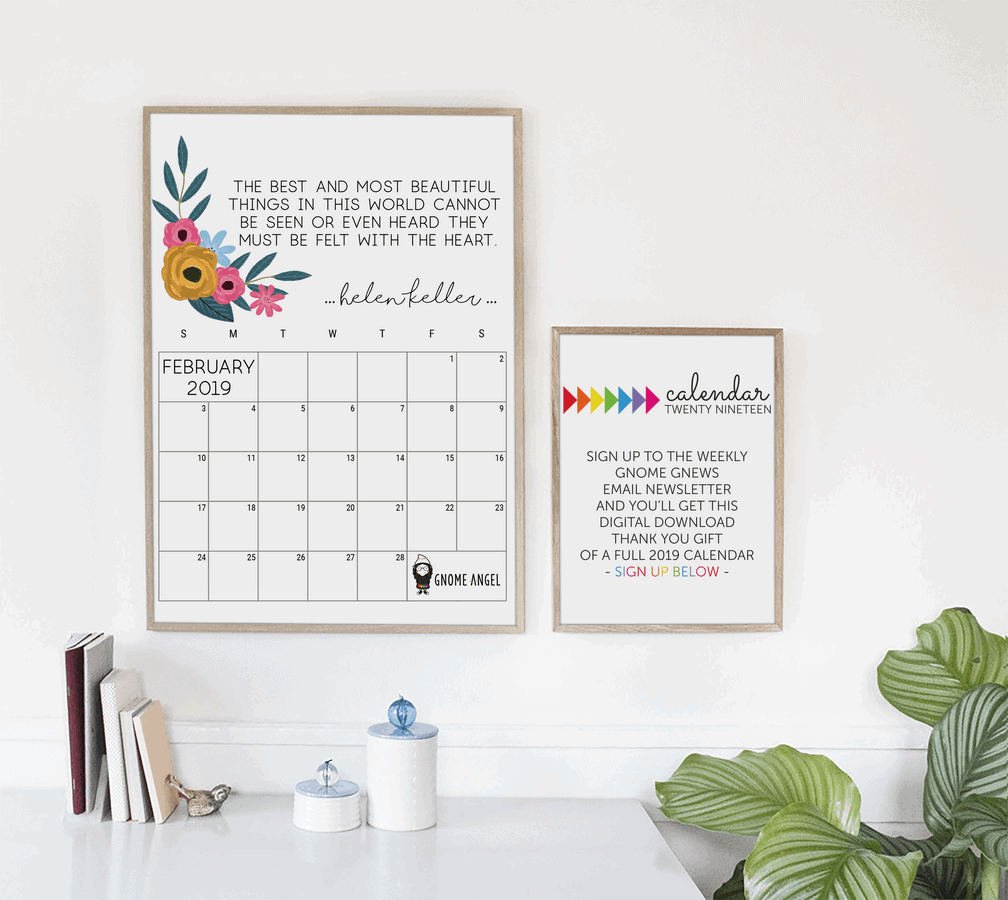 February 2019 Month Calendar Printable