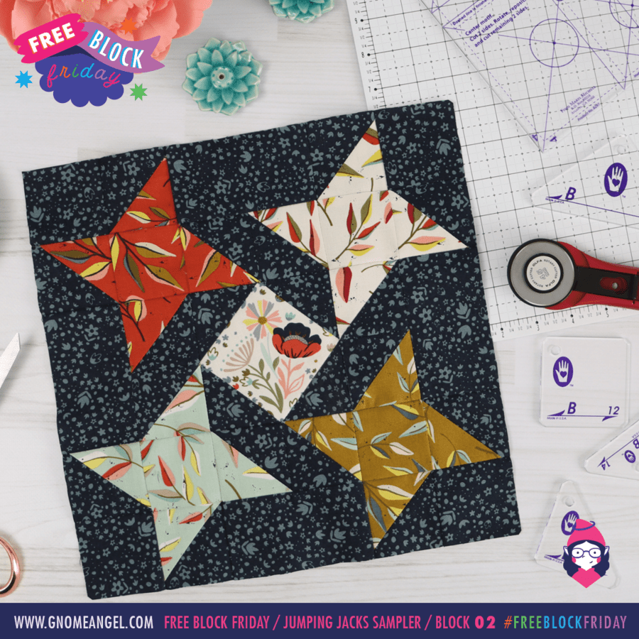 How to Make the Patchwork Block: Spin Stars
