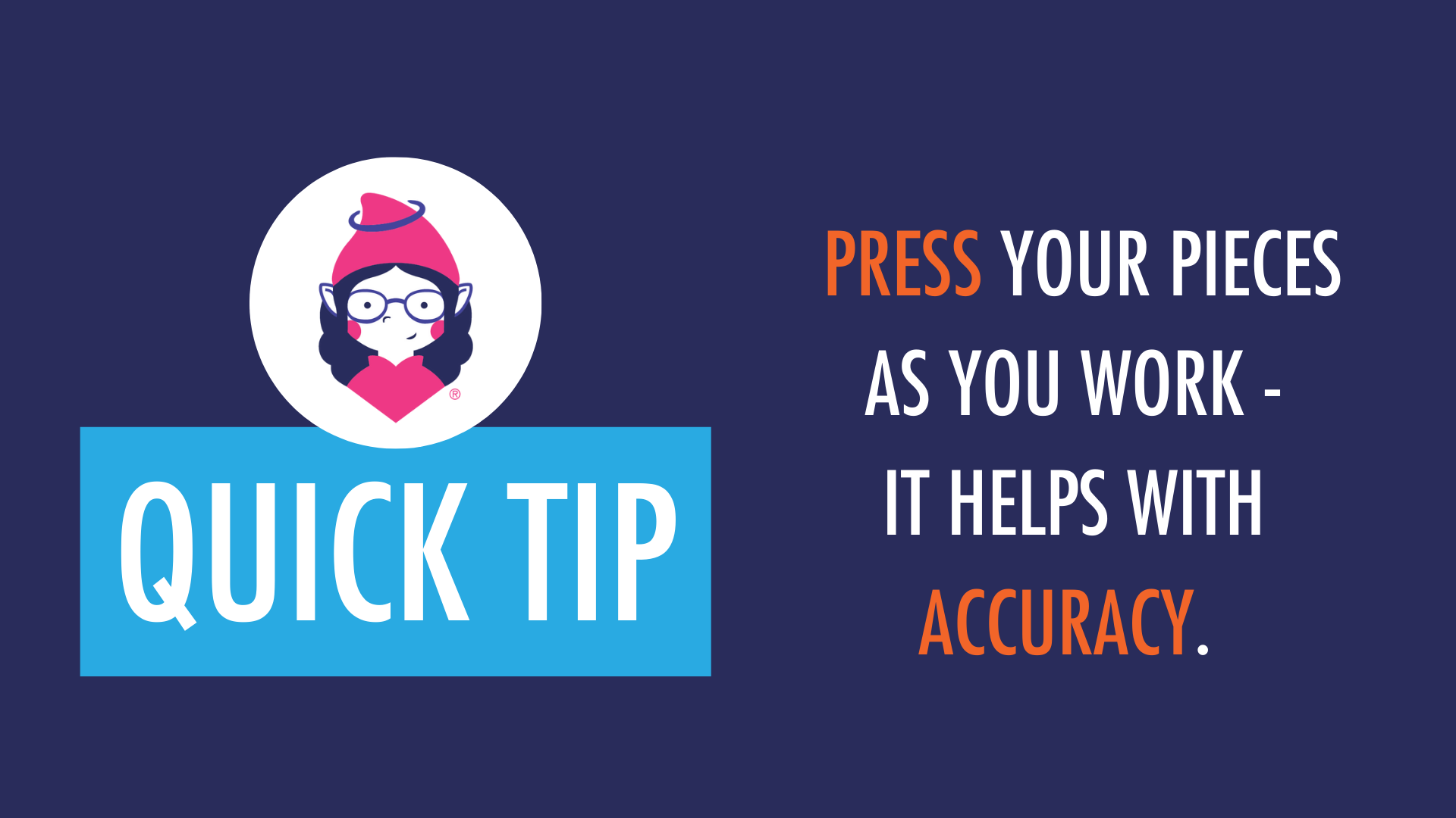 Split Ohio Star Patchwork Block Tutorial Quick Tip Card