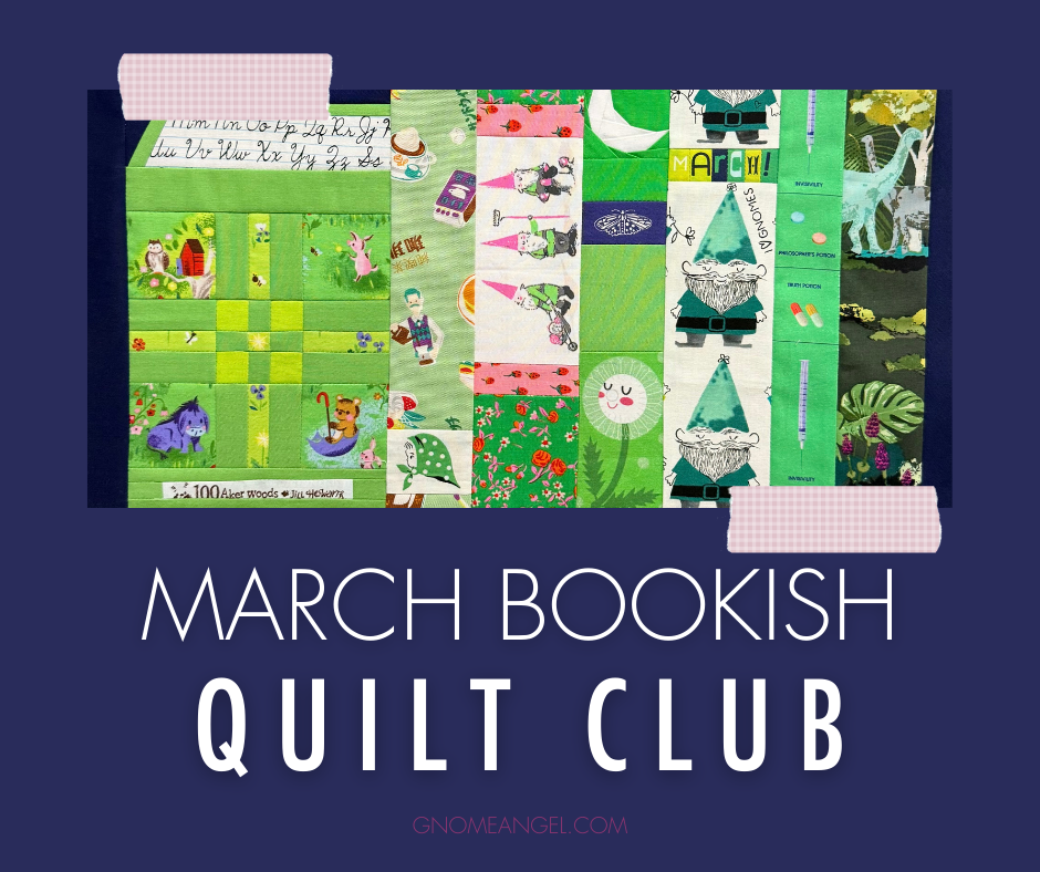 March Bookish Quilt Club Inspiration